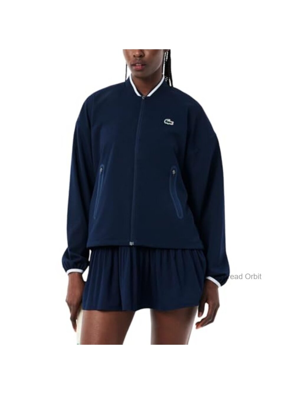 Lacoste Tennis Water-Repellent Track Jacket Recycled Polyester Loose Fit